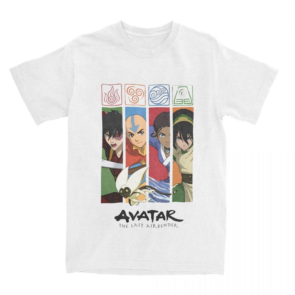 Веселая футболка Аватара Легенда об Аанге Зуко Манга для мужчин и женщин из 100% хлопка с принтом