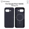 YTF Магнитный чехол для Google Pixel 10A 9A Чехол из арамидного волокна для телефона для магнитного 10A Тонкий Роскошный 9A Защитный чехол Kevlar