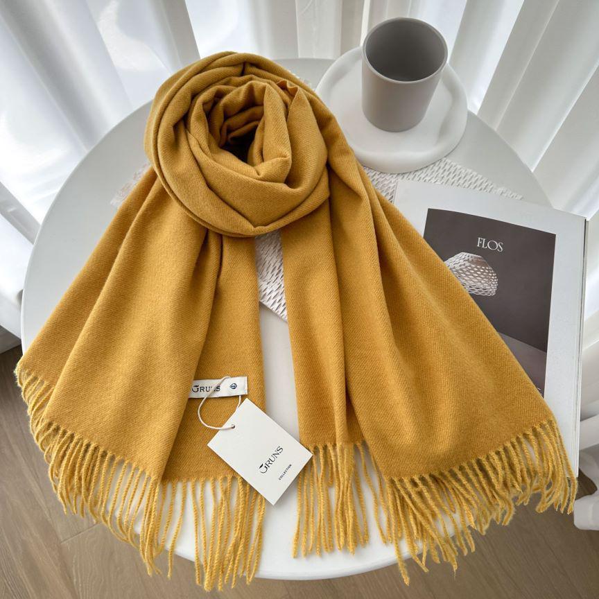 Women's Luxurious Cashmere Scarf Shawl - 250g, Perfect for Autumn & Winter