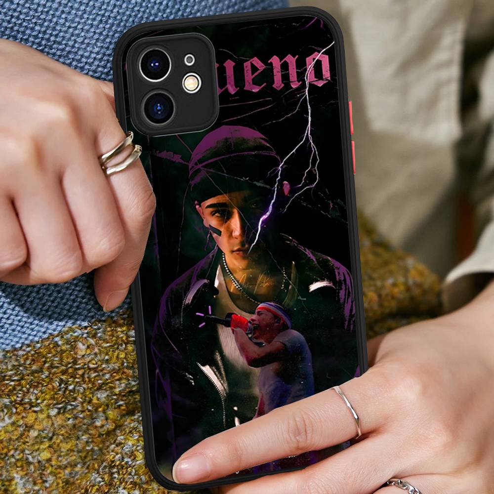Чехол Trueno Rapper для IPhone 16 15 14 11 12 13 Pro Max Plus X XS MAX с матовой мягкой задней панелью