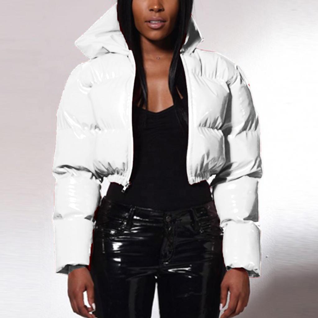 Новая универсальная теплая короткая куртка, женские пуховики, пуховики из хлопка, верхняя одежда, корейский воротник-стойка, мягкая, осенняя женская зимняя парка