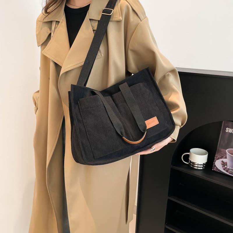 Модная сумка большой вместимости, повседневная сумка-тоут для женщин