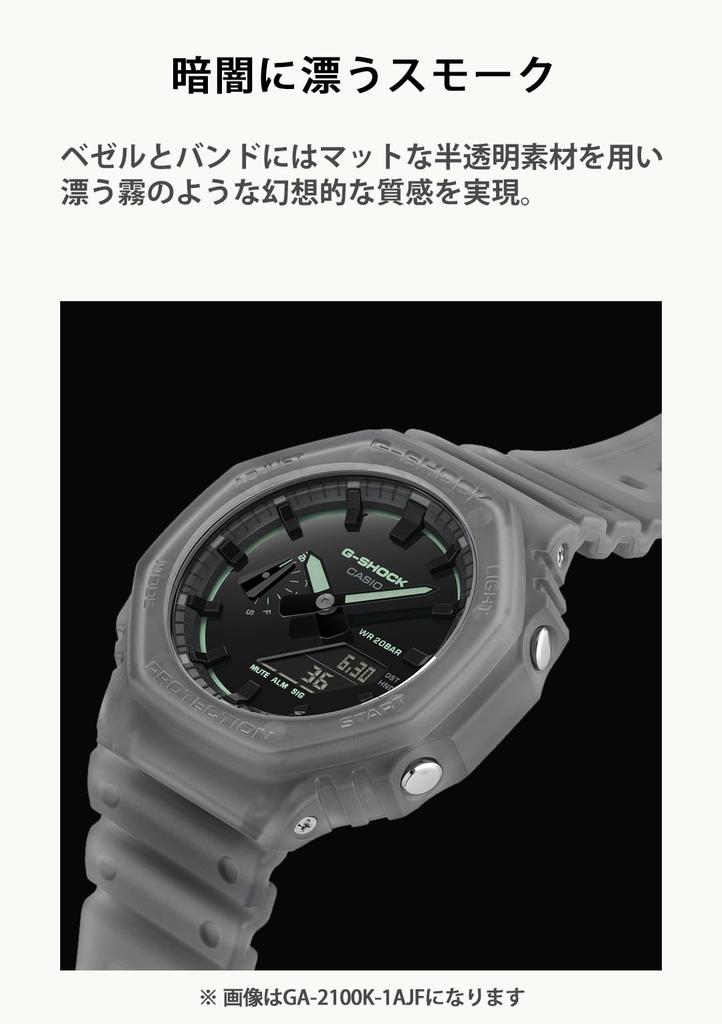 Casio Мужские коричневые часы G-SHOCK GA-2100K-5AJF