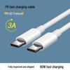 60W Dual-Head Type-C PD Fast Charging Cable for Xiaomi and Huawei Phones