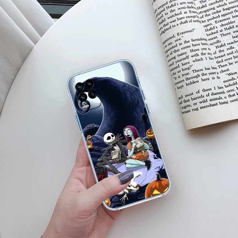 Nightmare Before Christmas Case for Motorola G10 G20 G30 G31 G32 G34 G35 G41 G42 G50 G51 G52 G55 G60 G60S G62 G71 G72 G75