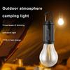 GGbingo Solar Powered LED Camping Lamp with Hook LED Lantern USB Charging Outdoor Tent Light Waterproof for Outdoor BBQ Camping