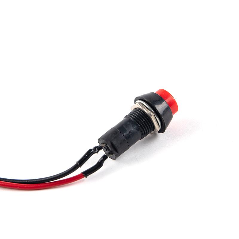 Автомобильный модифицированный звуковой переключатель Модифицированная маленькая кнопка переключателя Красная зеленая кнопка переключателя