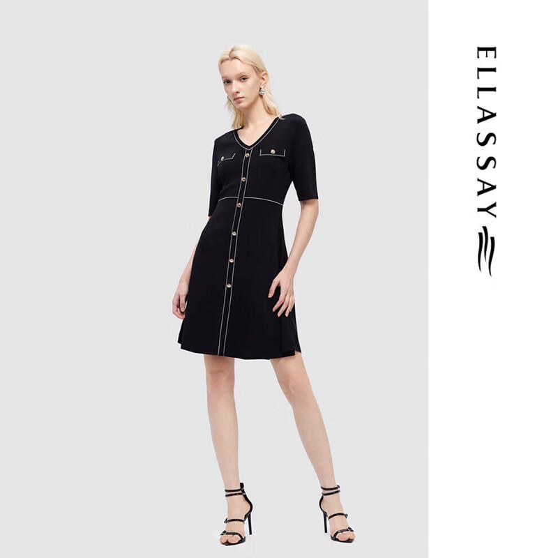 ELLASSAY Spring/Summer V-Neck Knit Dress