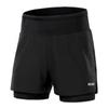 Men 2 In 1 Running Shorts High Waist Athletic Shorts Sport Shorts Workout Shorts with Pockets for