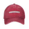 IM Coming To The Cottage    White Background  Baseball Cap Sun Heated Rivalry Running Washed Trucker Hat Unisex Adult Baseball Caps
