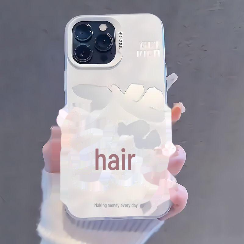 Silver White Shell Case for iPhone 15/14/13/12/11/Pro/Pro Max/XS Max/XR/XS/X