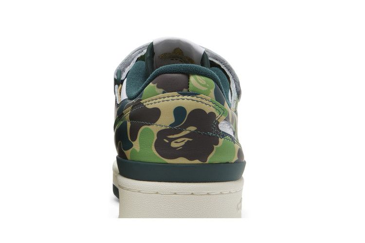 Men's Sneakers adidas Forum 84 Low Bape 30th Anniversary Green Camo Cloud White/Core White/Metallic Gold