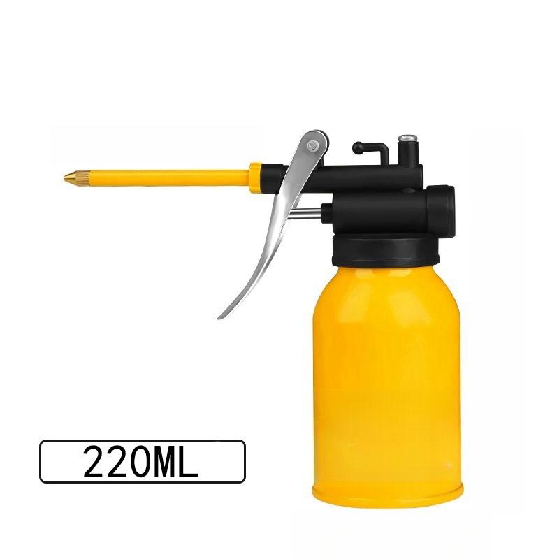 Oil Can Lubrication Metal High Pressure Pump Grease Guns Car Oil Pot Bottle Car Repair Tool 180ml 220ml 300ml 450ml