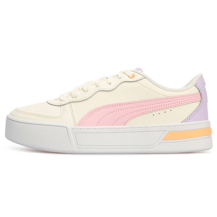 Puma Skye Lightweight Casual Low-Top Sneakers Women Sneakers Off-White 374764-10