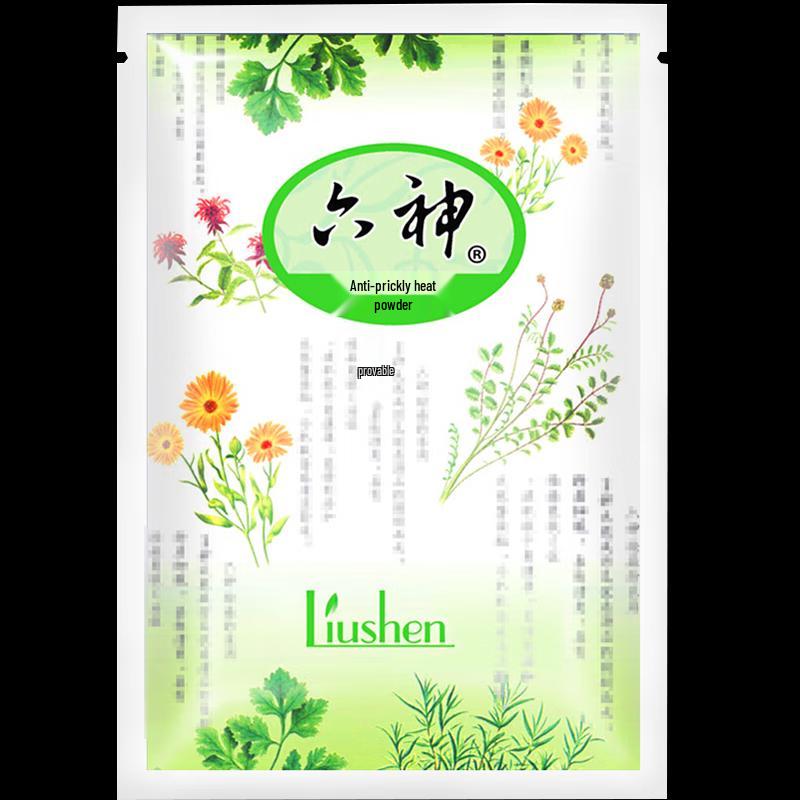 Присыпка от потницы Liushen - 75 г x 4 упаковки