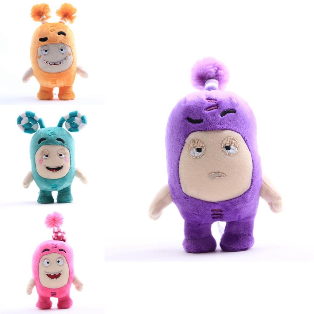 Oddbods 18см Плюшевая Мягкая Игрушка Ньют Бабблз Пого Зи Джефф Фьюз Слик Для Уютного Комфорта