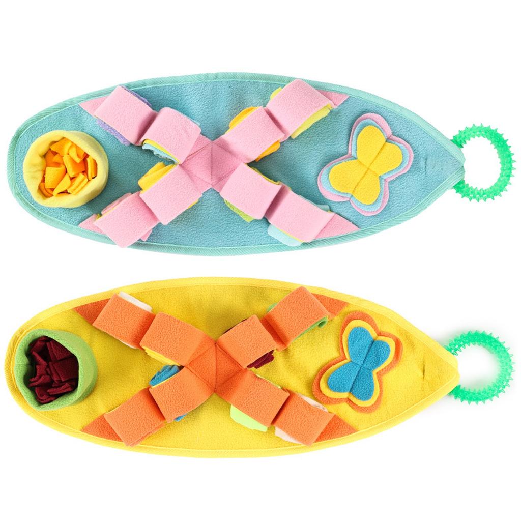 Собака Медуза Коврик-нюхалка Интерактивная игрушка-головоломка для жевания для тренировки ловкости