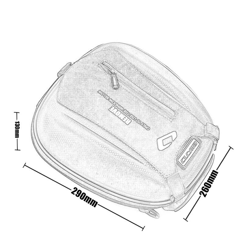 Fuel Tank Bag Luggage For YAMAHA TDM900 XSR900 NIKEN GT 900 BRUTALE 750 910 Motorcycle Navigation Racing Bags