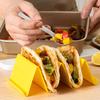 1/2/6Pcs Mexican Roll Rack Taco Holder Plastic Taco Holder Wave Shape Tray Holder Taco Cake Rack Display Stand Kitchen Gadgets