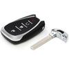 4 Buttons Smart Remote Car Key Fob 433MHz ID46 Chip for Chevrolet Bolt EV EUV 2022 2023 13535665 FCC ID: HYQ4ES IC: 1551A-4ES