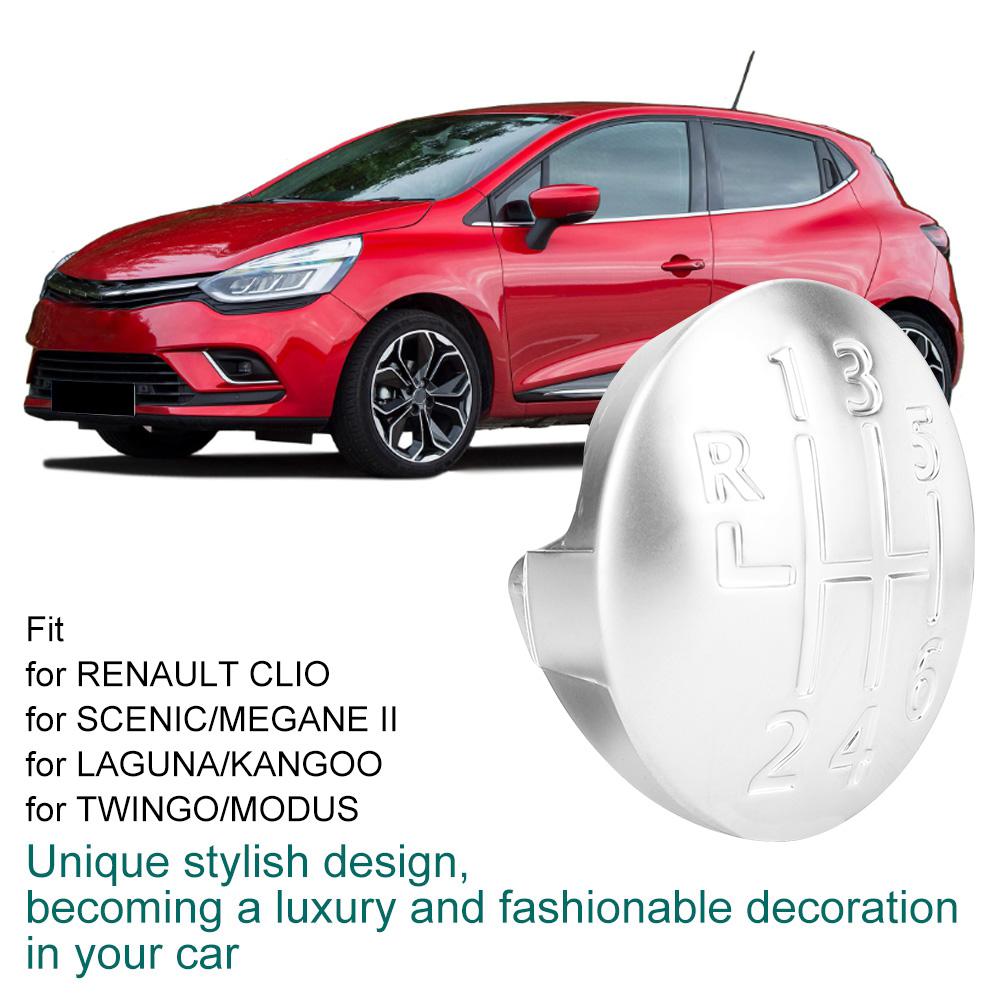 Крышка набалдашника ручки механической коробки передач автомобиля 6-ступенчатая подходит для RENAULT CLIO SCENIC MEGANE II