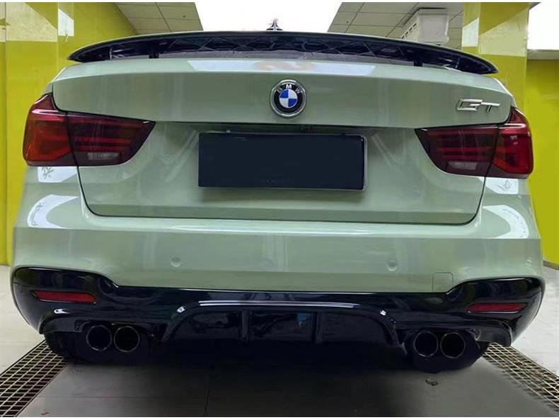 BMW 3 Series GT F34 Stainless Steel Carbon Fiber Exhaust Tailpipe