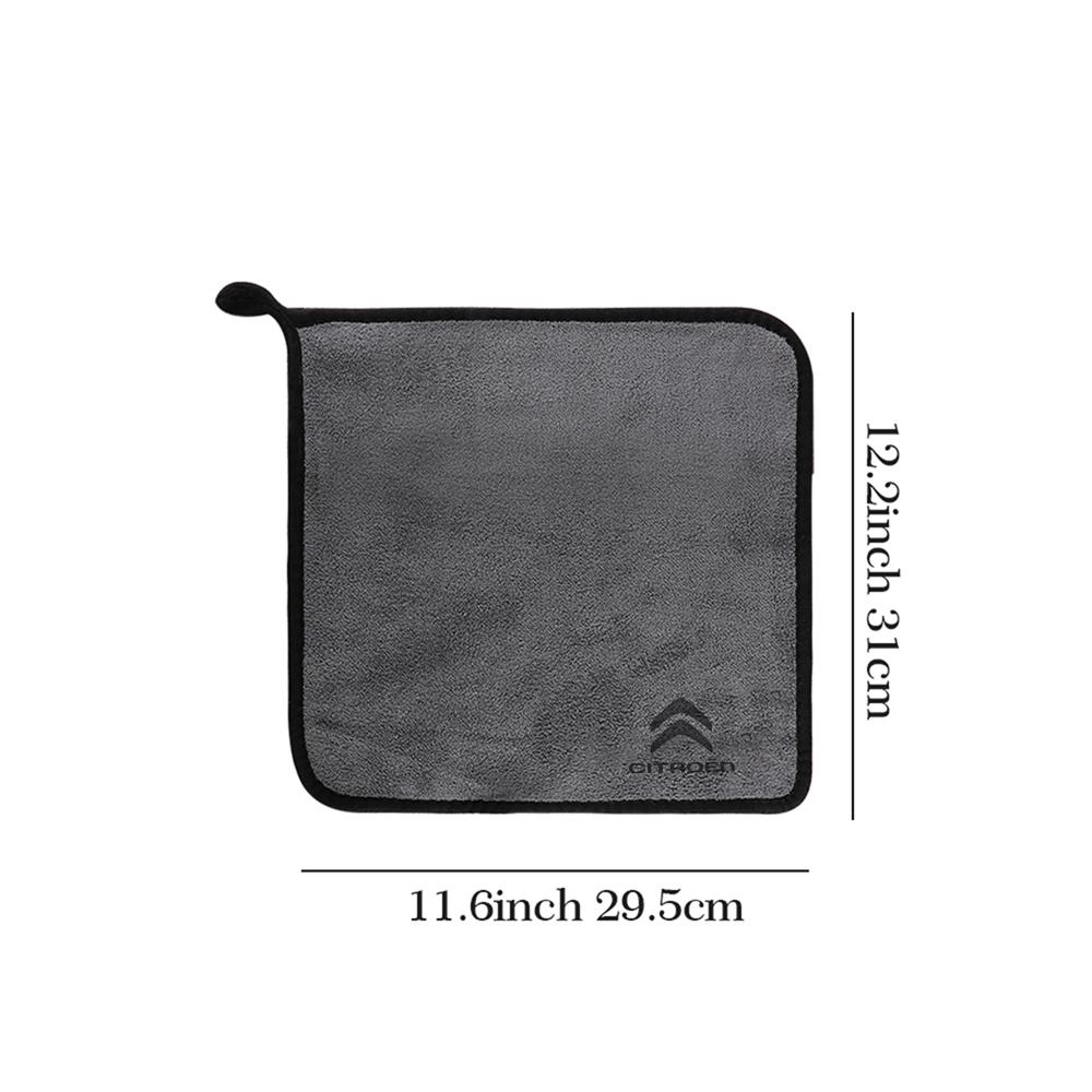 ATW3 Car Crevice Dust Removal Artifact Brush Cleaning Brush Tool Microfiber Towel For Citroen C4 C5 C3 C2 C1 C4L C6 Picasso Saxo VTS