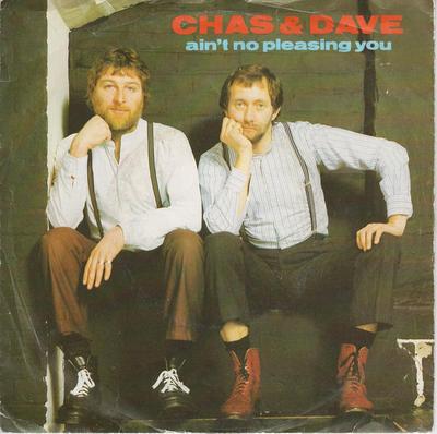 7-дюймовая пластинка CHAS & DAVE - Ain't No Pleasing You 613432 Line Records 1982 UK Rock Б/у