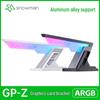 Bingman GP-Z ARGB Магнитный держатель для видеокарты - Алюминиевый вертикальный кронштейн-поддержка для настольных корпусов