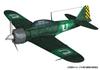 Великолепный истребитель Kotobuki Zero Fighter Type 21 Ugaden Aircraft Knights Aircraft Технические характеристики 2 в 1 Набор Масштабная пластиковая модель Plex/Platz