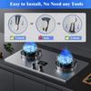 Gas Stove Knob Locks Child Safety Covers Heat Resistant Baby Pet Proof Oven