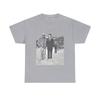 Hunter S Thompson Bill Clinton Graphic Print Unisex Crew Heavy Cotton Art Tee