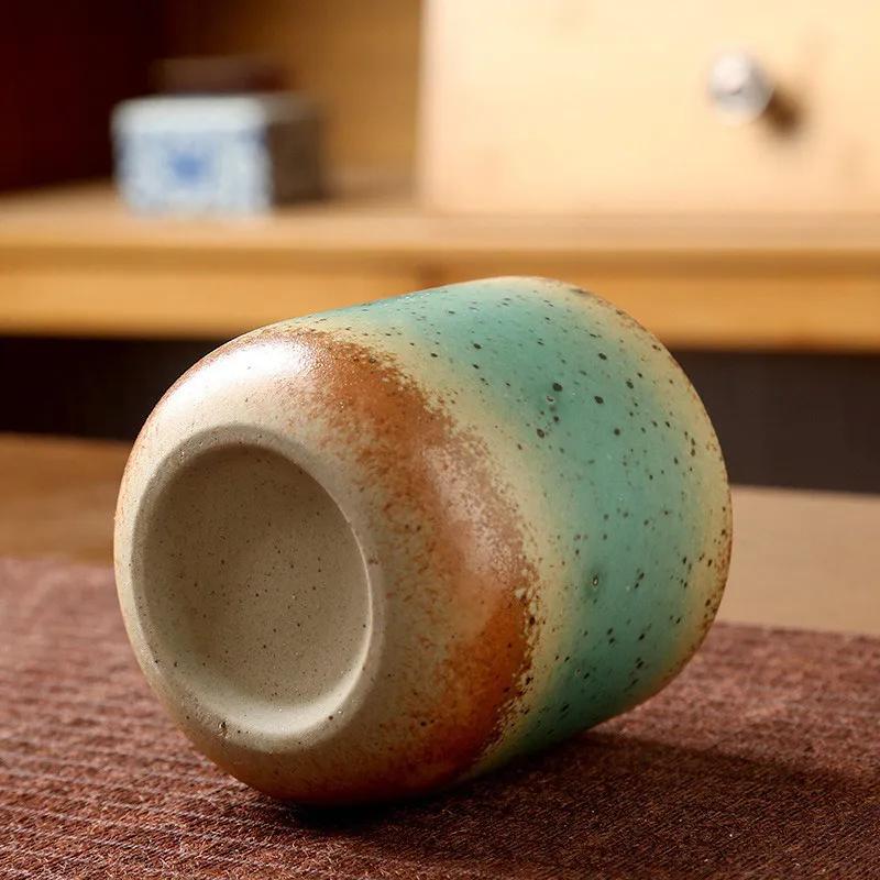 250 мл ретро-кружка для кофе в японском стиле, керамическая чашка для завтрака, креативная цветная чашка для латте, послеобеденный чай, напитки, посуда для напитков
