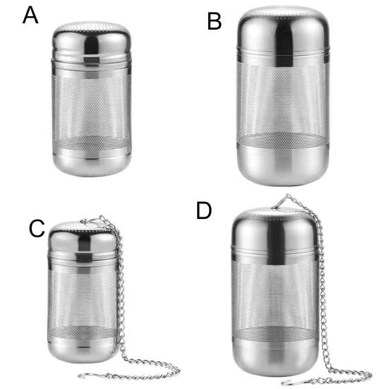 Прочное уплотнение для заварки чая с цепочкой, герметичной крышкой, гладкая поверхность, легко чистящийся чайник из нержавеющей стали