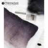 TIFFHOME Luxury Fluffy Soft Plush Throw Pillow Cases Organic Oblong Cushion Covers Home Decorative Fur Throw Pillow Covers