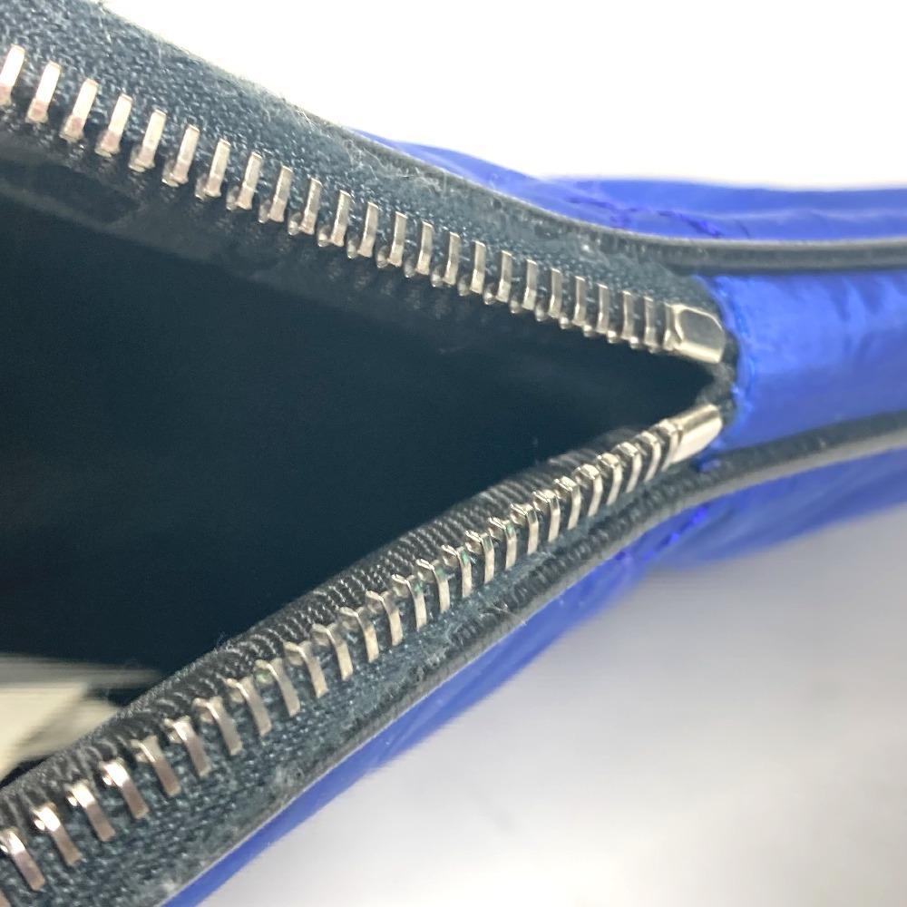 MONCLER logo tablet case Clutch bag Pouch Nylon blue/Black