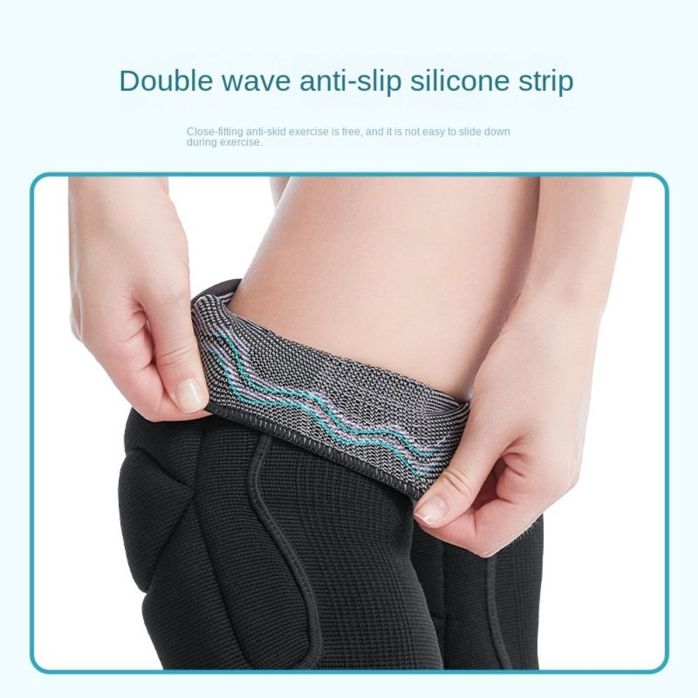 Breathable Thickened Sponge Knee Brace Elastic Knees Protector Sports Knee Pads Support for Dancing