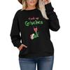 Women's Fashionable Casual Plus-Size Long Sleeve Pullover Printed Sweatshirt