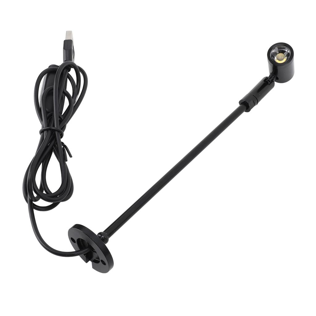 Standing Cabinet Spotlight LED Jewelry Display Spotlight Standing USB Powered Aluminium Mini Spotlight Lamp for Arts