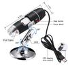 1600X Wired Digital Microscope Portable Handheld Microscope with USB+Micro USB Interfaces 8 LED