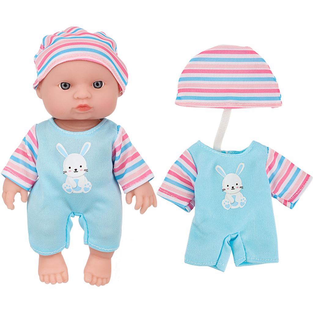 Мягкие виниловые куклы-младенцы Кукла для ухода Реалистичные реборны Игрушка Игра в родительство Популярная коллекционная игрушка для детей 6,5 дюймов