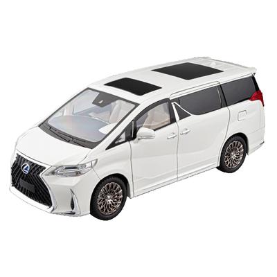 1/18 Lexus LM300 MPV литая модель автомобиля коммерческий транспорт металл имитация модели автомобиля звук и свет детские игрушки подарки