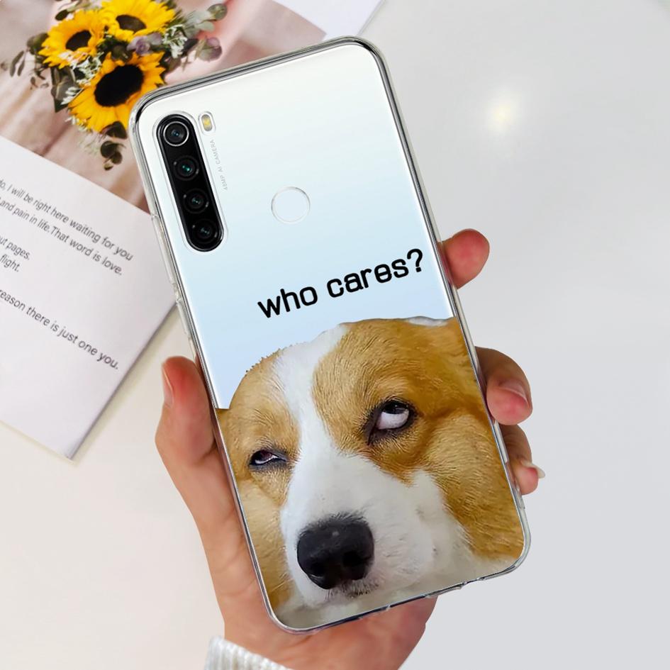 Для Xiaomi Redmi Note 8 Чехол Милый Мультяшный Мягкий Силиконовый Чехлы Для Телефона Для Xiaomi Redmi Note 8T 8 t Чехол На Redmi Note8 Задняя Крышка