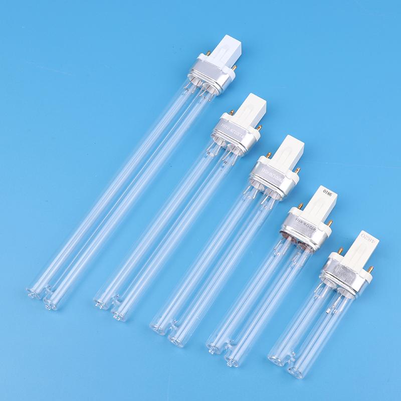 1 шт. УФ-лампы для аквариума, пруда, ультрафиолетовая лампа-стерилизатор, трубка для G23 5 Вт 7 Вт 9 Вт 11 Вт 13 Вт UVC H-образная трубка