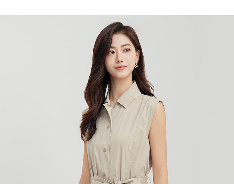 Temperament Workplace Sleeveless Dress