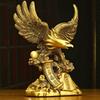 Grand Exhibition Eagle Ornaments Wealth Attraction Boss's Office Desktop Decor Living Room Wine Cabinet Company Opening Gift
