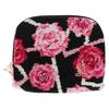 Pouch Chenille Pouch 08705002 Handkerchief Women 08705002A Black 14cm Wide X Long X 3cm Deep Approx. 10.5cm