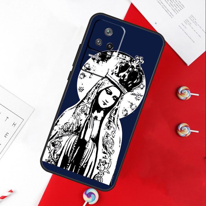 Immaculate Virgin Mary Jesus Cover For Xiaomi 13T 11T 12T 14T Pro 13 14 15 Ultra POCO X7 Pro X3 X5 X6 F5 F6 M6 Pro Case