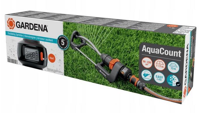 Gardena Sprinkler Counter AquaCount 18354