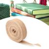 Катушка ленты из джутовой мешковины длиной 10 метров и шириной 2,5 см для домашнего свадебного украшения